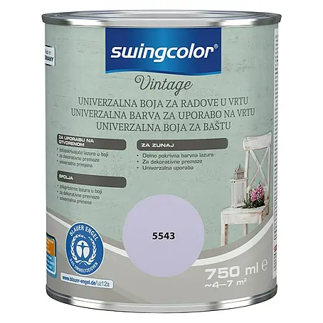 swingcolor Vintage Lazura za uporabu u vanjskom prostoru