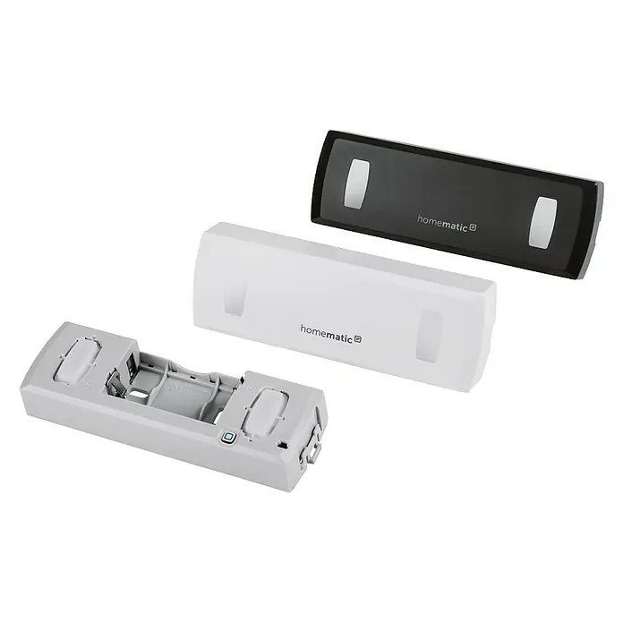 Homematic IP Set Heizkörper-Thermostat statt 159,- € - Weiß, Batteriebetrieben, 22 x 128 x 45 mm - Rechte Seitenansicht