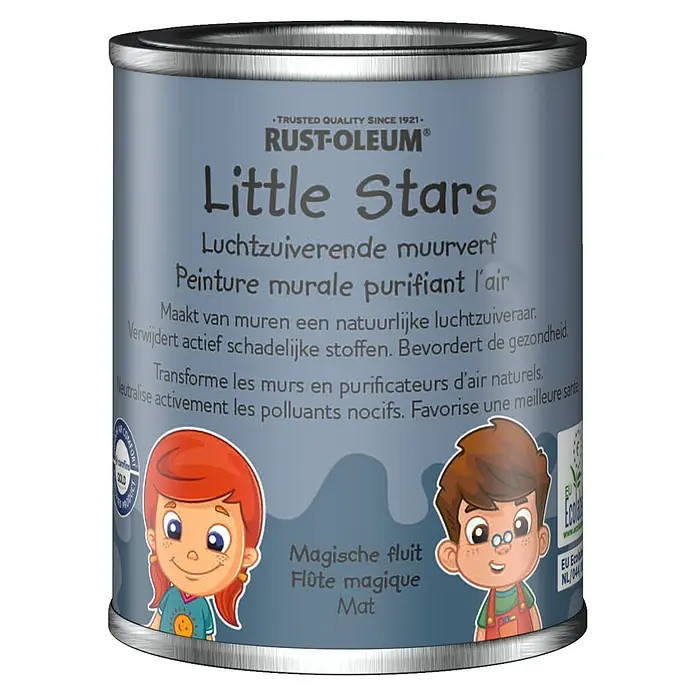 Rust-Oleum Little Stars Muurverf Luchtzuiverend - Magische fluit, 125 ml, Extra mat - Vooraanzicht