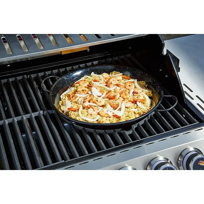 Kingstone KMS Posuda za roštilj Paella - Promjer: 34 cm - Proizvod u upotrebi