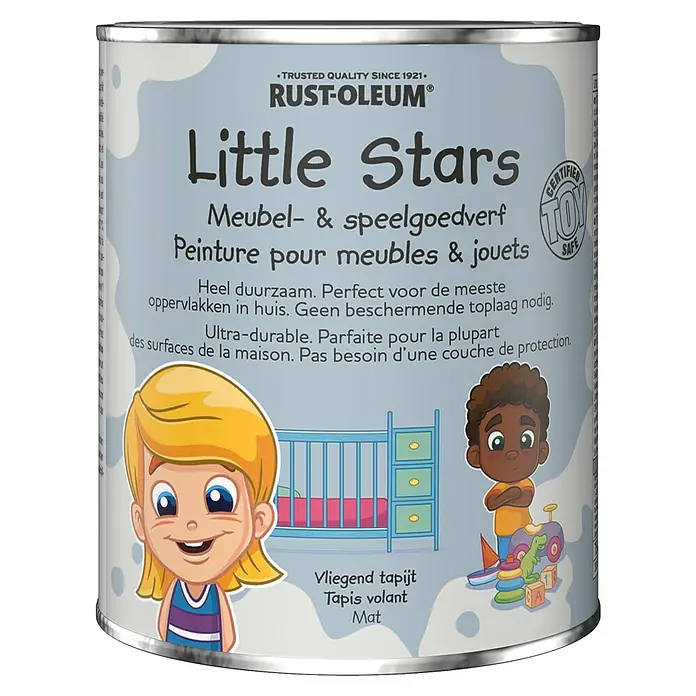 Rust-Oleum Little Stars Kleurverf - Vliegend Tapijt, 750 ml, Mat, Meubels en speelgoed - Vooraanzicht