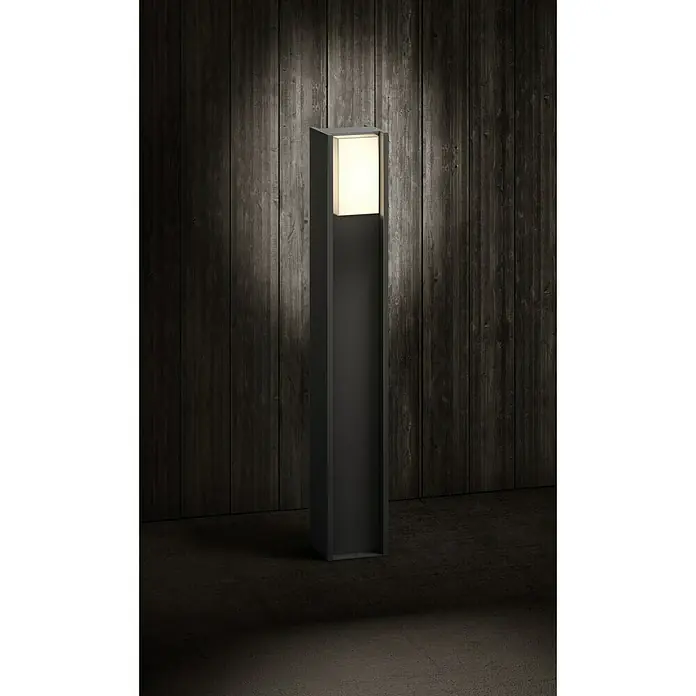 Philips Hue LED-Wegeleuchte Turaco - 80,2 cm, Aluminium, Lichtfarbe: Warmweiß