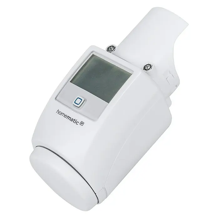 Homematic IP Diebstahlsicherung für Heizkörperthermostate - L x B x H: 46 x 23 x 46 mm - Anwendungsbeispiel