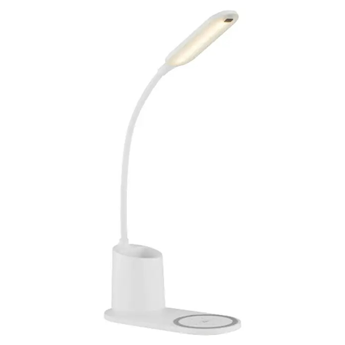 Globo Lámpara de sobremesa LED Melli - 3 W, L x An x Al: 34 x 8,5 x 45 cm, Blanco, Blanco, Blanco frío - Vista angular
