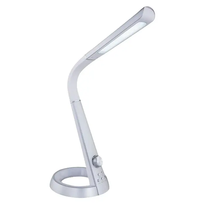 Globo Lámpara de sobremesa LED Mitti - 8 W, L x An x Al: 34 x 18 x 64 cm, Plateado, Blanco frío - Vista angular