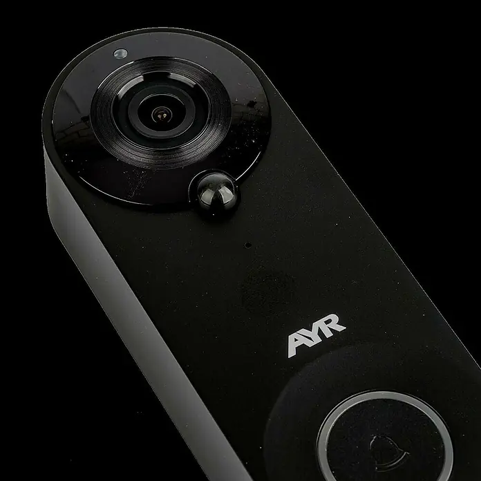 AYR Timbre con cámara Ding Dong - Negro, 1.280 x 720 píxeles (HD) - Foto ambiente