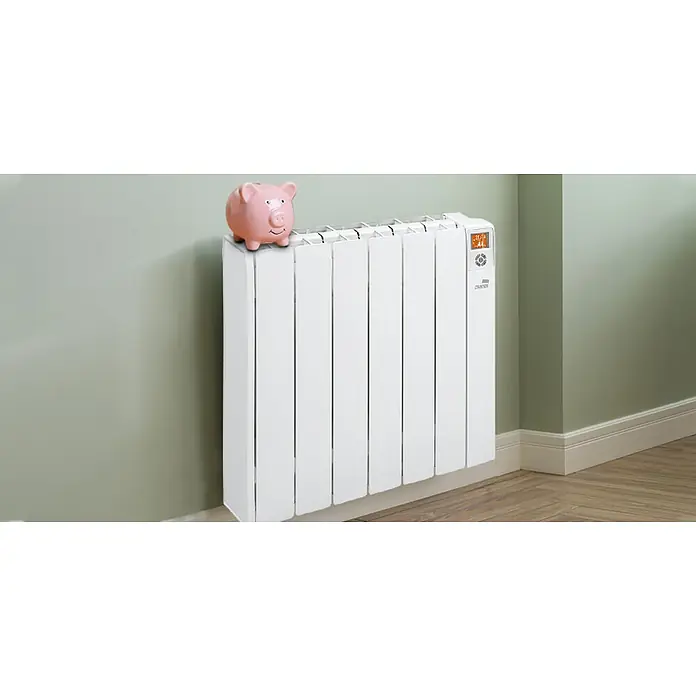 Cointra Emisor térmico de fluido Siena - 1.500 W, Blanco, L x An x Al: 10 x 81,5 x 58,1 cm - Foto ambiente