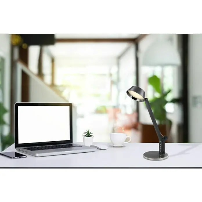 Globo Stolna LED svjetiljka Ursino - 8 W, D x Š x V: 48 x 17 x 51,5 cm, Hladna bijela - Živopisni prikaz