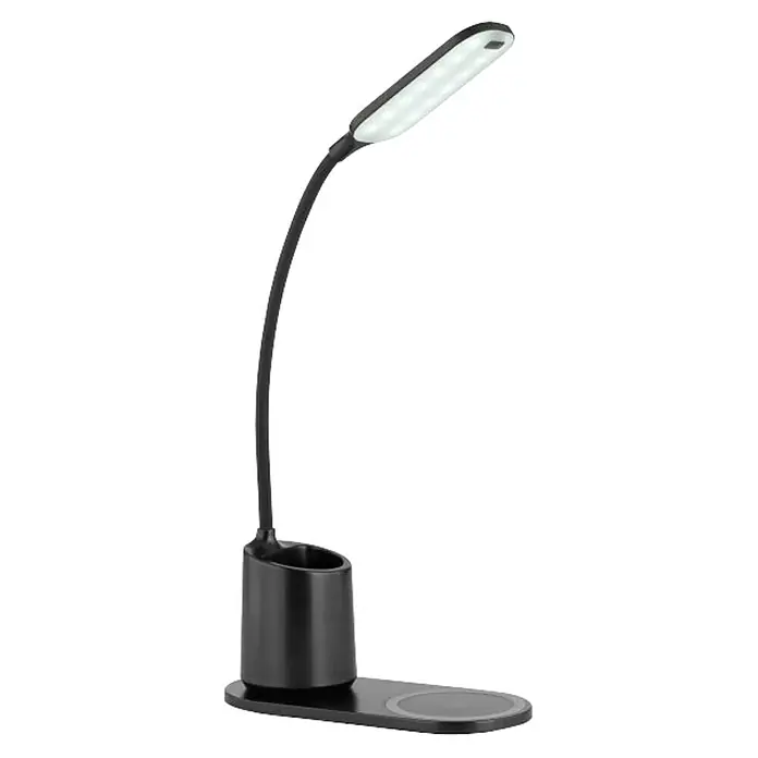 Globo Lámpara de sobremesa LED Melli - 3 W, L x An x Al: 34 x 8,5 x 45 cm, Negro, Blanco, Blanco frío - Vista angular