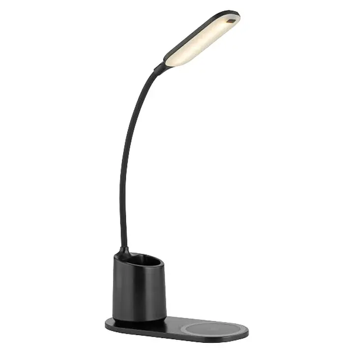 Globo Lámpara de sobremesa LED Melli - 3 W, L x An x Al: 34 x 8,5 x 45 cm, Negro, Blanco, Blanco frío - Vista angular