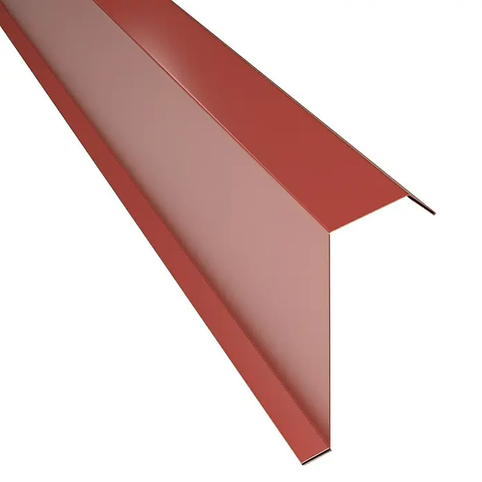 Probau Kantenwinkel PP12 - Terrakotta, Länge: 100 cm, Stahl - Vorderansicht