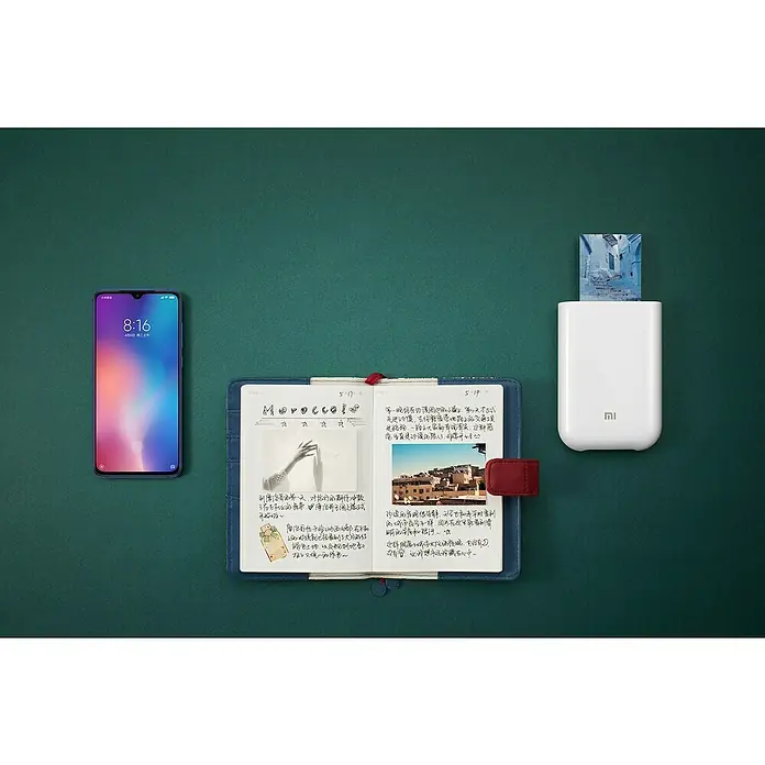 Xiaomi Fotodrucker Papier - L x B x H: 11,5 x 6 x 1,3 cm, Weiß - Stimmungsaufnahme