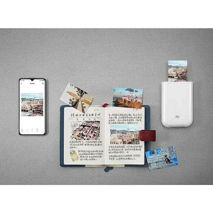 Xiaomi Fotodrucker Papier - L x B x H: 11,5 x 6 x 1,3 cm, Weiß - Stimmungsaufnahme