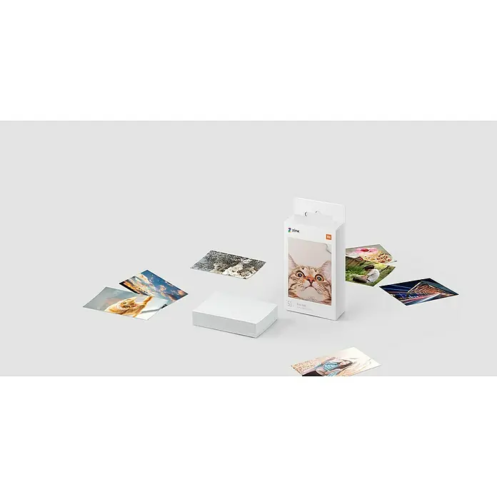 Xiaomi Fotodrucker Papier - L x B x H: 11,5 x 6 x 1,3 cm, Weiß - Anwendungsbeispiel
