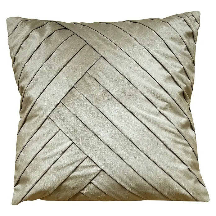 Kissen Hannah - Pumice Stone, 45 x 45 cm, 100 % Polyester - Vorderansicht