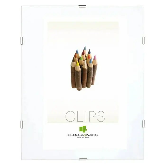 Marco con clips - Acristalamiento: Normal, 10 x 15 cm - Vista frontal