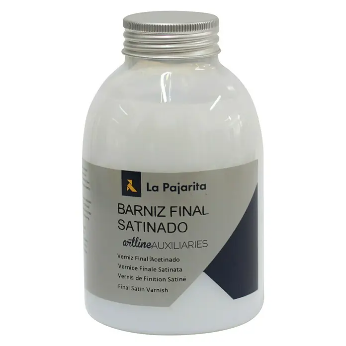La Pajarita Barniz Final satinado - Incoloro, 175 ml, Satinado - Vista frontal