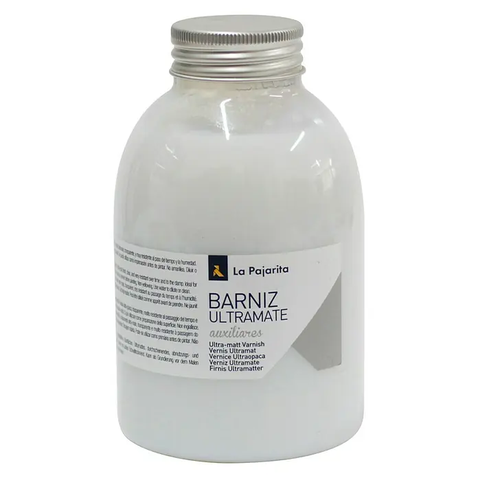 La Pajarita Barniz Barniz Ultramate - Incoloro, 175 ml, Mate - Vista frontal