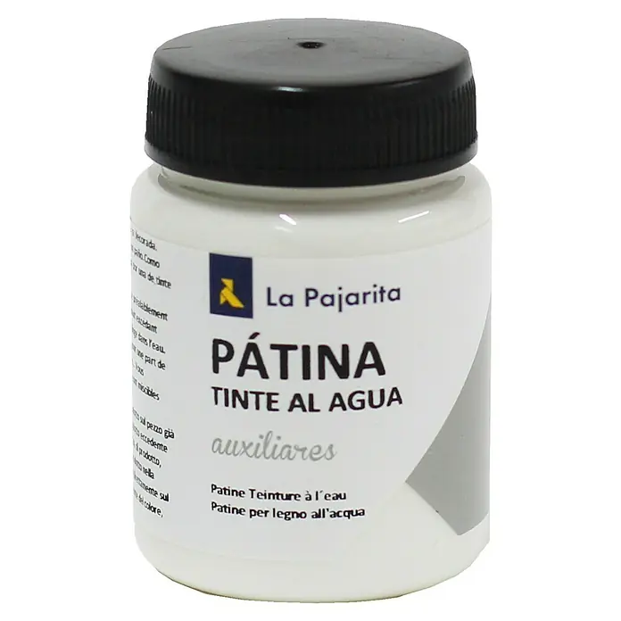 La Pajarita Pátina - Blanco, 75 ml, Mate - Vista frontal