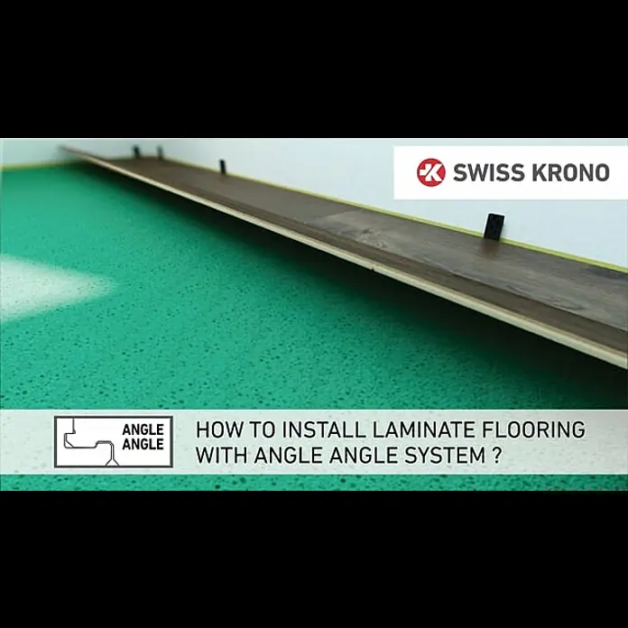 LOGOCLIC Laminado Olmo Orsa - 1.380 x 193 x 7 mm, AC5 - How to install laminate flooring with Angle Angle system by SWISS KRONO