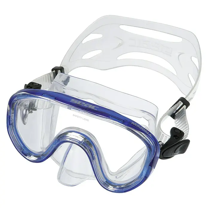 Seac Sub Gafas de buceo Marina - Silicona, Azul