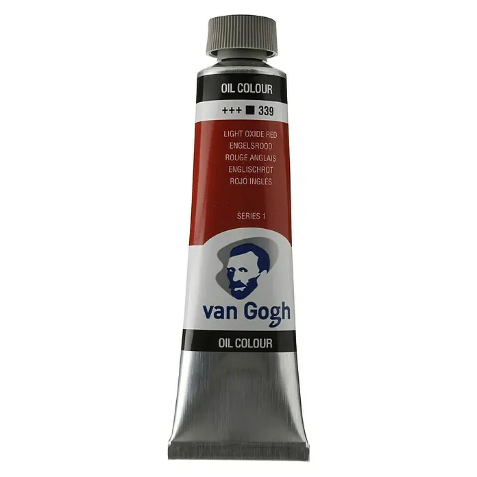 Talens Van Gogh Pintura al óleo Rojo inglés - 40 ml, Tubo