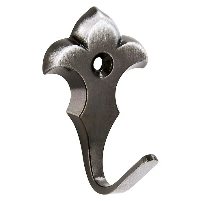 Siro Garderobenhaken 577-45ZN8 - L x B x H: 29 x 46 x 27 mm, Anzahl Haken: 1 Stk. - Diagonale Ansicht