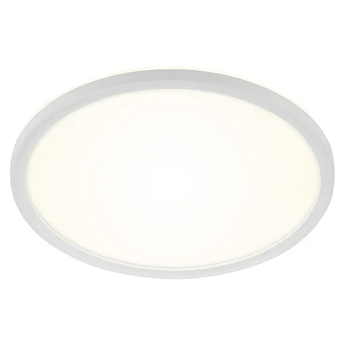 Briloner Led-plafondlamp Slim - 293 x 28 mm, Wit - Zicht van beneden