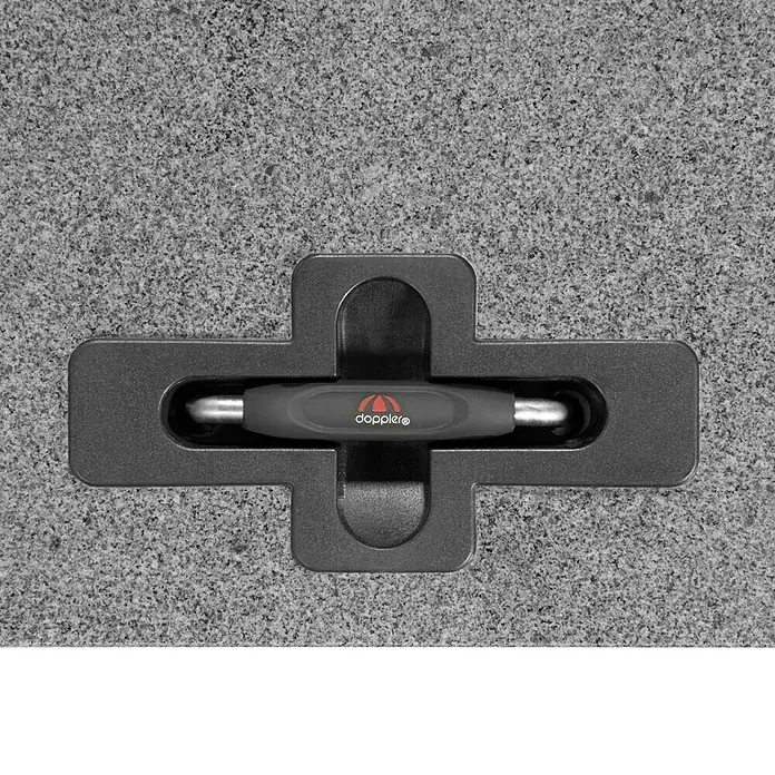 Doppler Granitplatte - Geeignet für: Schirmständer, 50 x 50 cm, 55 kg