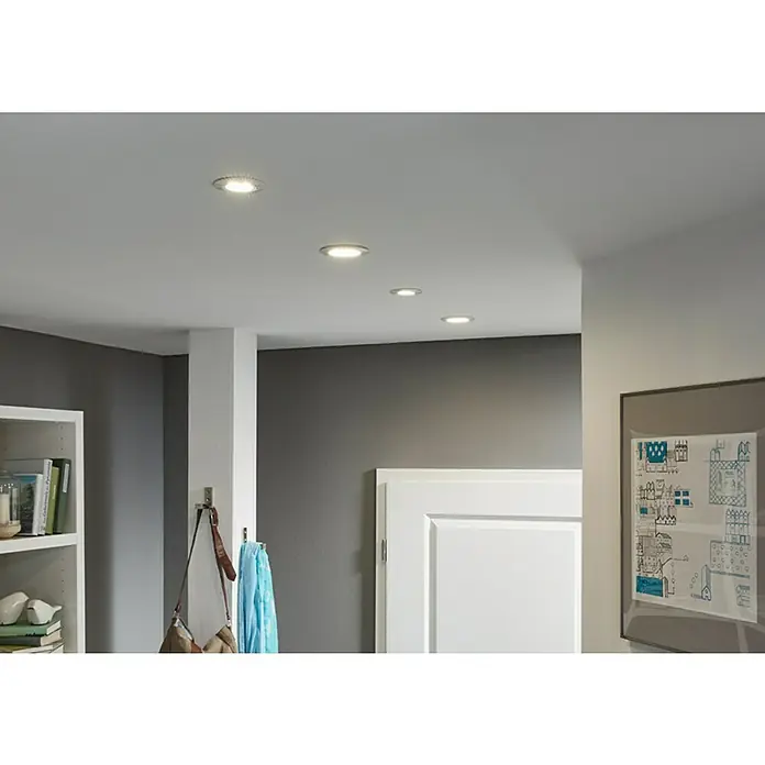 Briloner Led-inbouwspot Attach Move - Warm wit, Ø x h: 68 x 28 mm, Wit - Sfeeropname