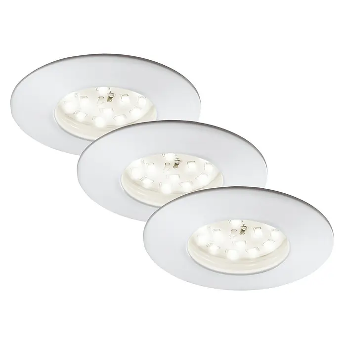 Briloner Led-inbouwspot Attach - Ø x h: 60 x 28 mm, Wit, Warm wit - Zicht van beneden