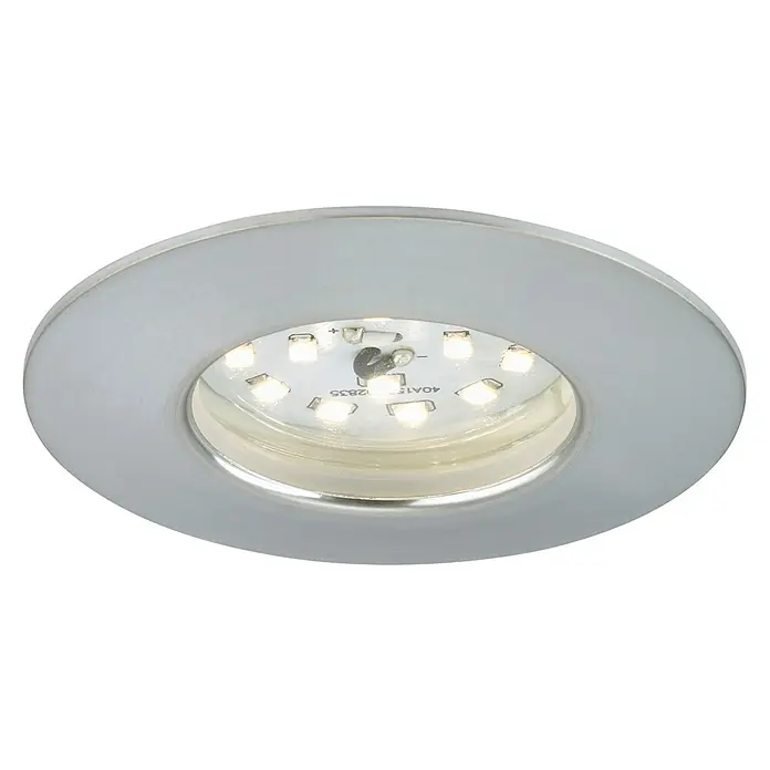 Briloner Led-inbouwspot Attach Dim - Ø x h: 60 x 28 mm, Aluminium, Warm wit - Zicht van beneden