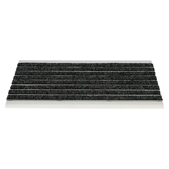 Fußmatte - Anthrazit, 60 x 40 cm, Aluminium - Ansicht von oben