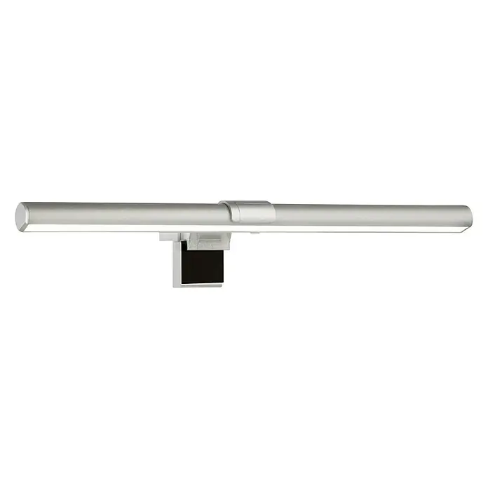 Briloner LED-klemlamp Screen - 4 W, Zilver, l x b x h: 404 x 59 x 112 mm - Diagonaal zicht