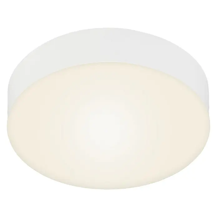 Briloner Led-plafondlamp Flame - Wit, Ø x h: 157 x 36 mm - Zicht van beneden