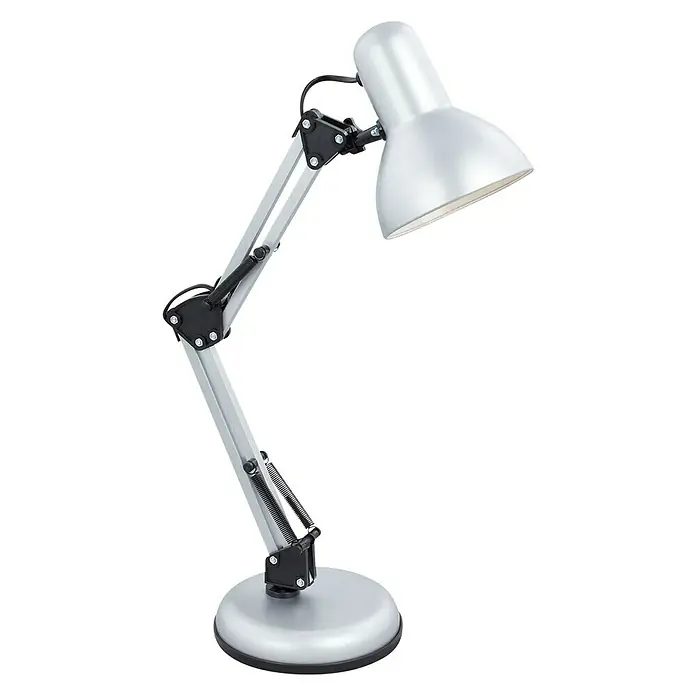 Briloner Tafellamp Pixa - Zilver, E14 - Diagonaal zicht