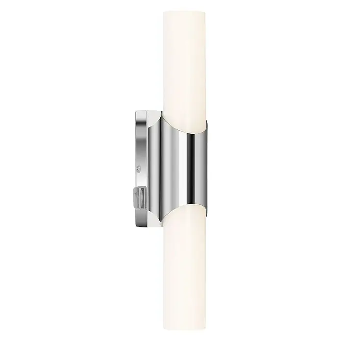 Briloner Led-spiegelverlichting Klak - 6,5 W, l x b x h: 6,8 x 6,5 x 32 cm, Neutraal wit - Diagonaal zicht