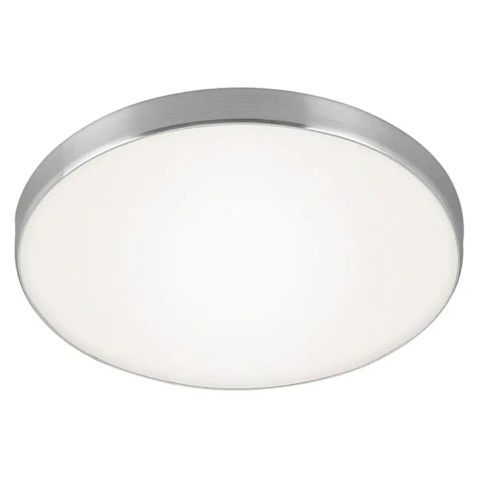 Briloner Led-plafondlamp Flet - Chroom, 285 x 60 mm - Zicht van beneden