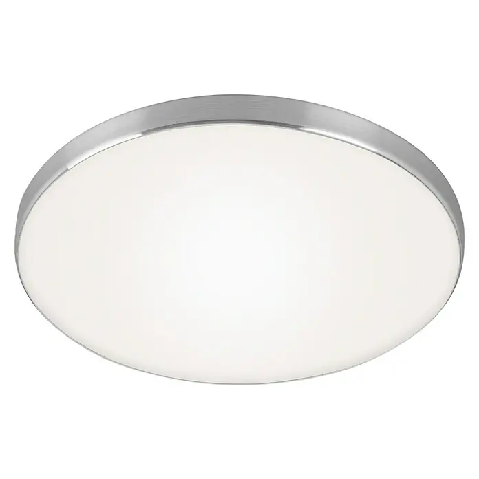 Briloner Led-plafondlamp Flet - Chroom, 355 x 65 mm - Zicht van beneden