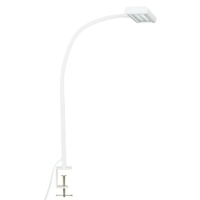 Briloner LED-klemlamp Trasna - Wit, 7,5 W - Diagonaal zicht