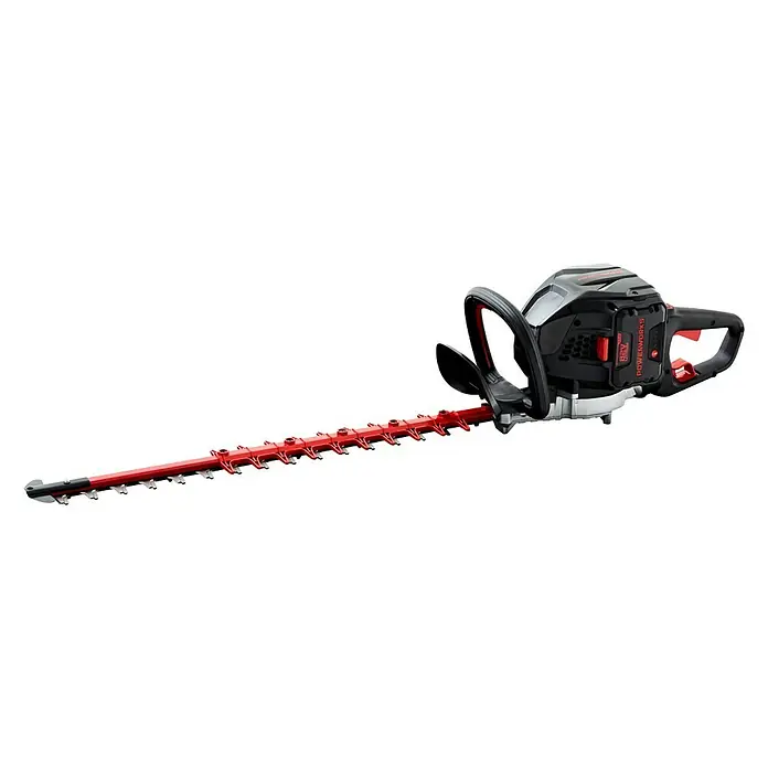 Powerworks Akumulatorske škare za živicu PC82HTK25 - 82 V, 2,5 Ah, Litij-ionska, 1 baterija, Duljina reza: 61 cm - Pogled s lijeve strane