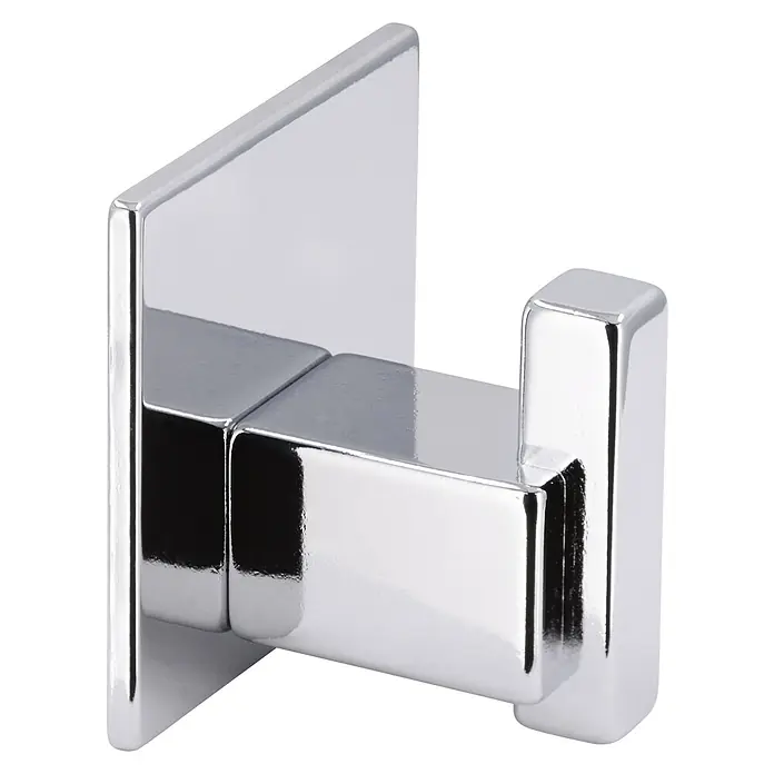 Siro Handtuchhaken - L x B x H: 50 x 50 x 38 mm, Anzahl Haken: 1 Stk. - Diagonale Ansicht