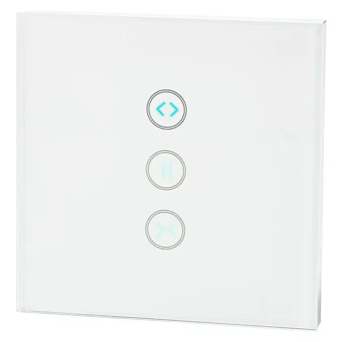 Nedis Smartlife Funk-Jalousieschalter - Weiß, L x B x H: 25 x 86 x 86 mm, Max. Anschlussleistung: 300 W - Vorderansicht