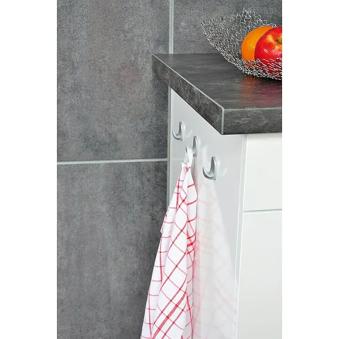Siro Handtuchhaken - Inhalt: 3 Stk., L x B x H: 18 x 29 x 14 mm, Anzahl Haken: 1 Stk. - Stimmungsaufnahme
