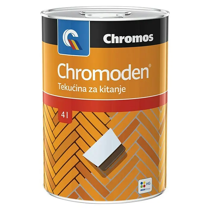 Kit za fugiranje parketa Chromoden - 4 l - Pogled sprijeda