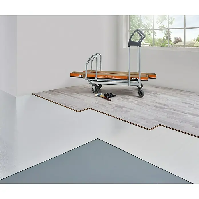 LOGOCLIC Podloga za izolaciju Pro Acoustic+ - 8 m², Debljina: 2 mm - Živopisni prikaz