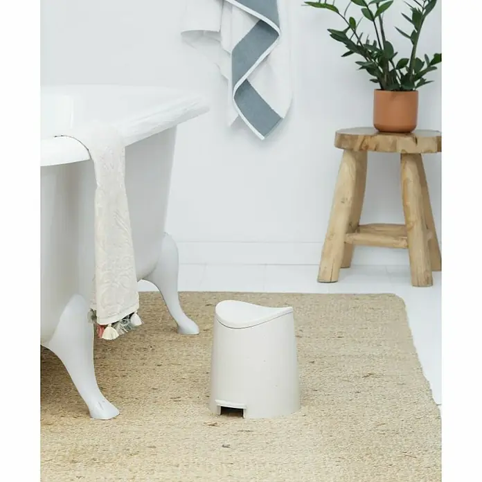 Tatay Standard Cubo con pedal - 3 l, Beige, Redonda, Polipropileno - Foto ambiente
