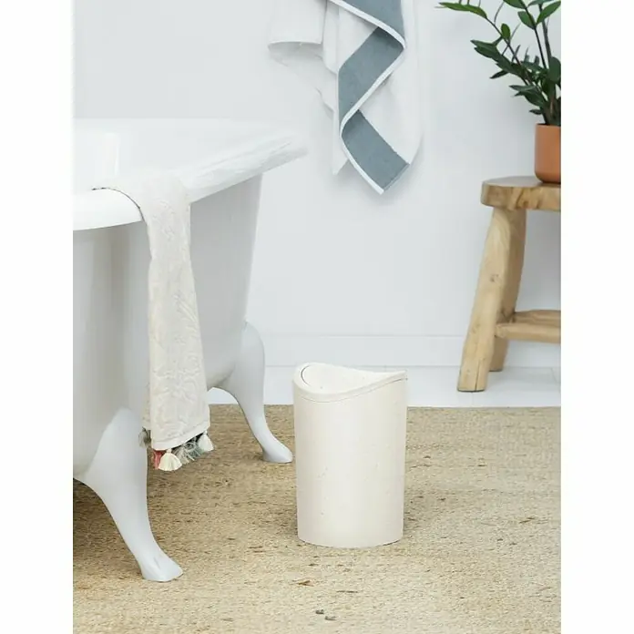 Tatay Cubo de la basura STD - 6 l, Beige - Foto ambiente