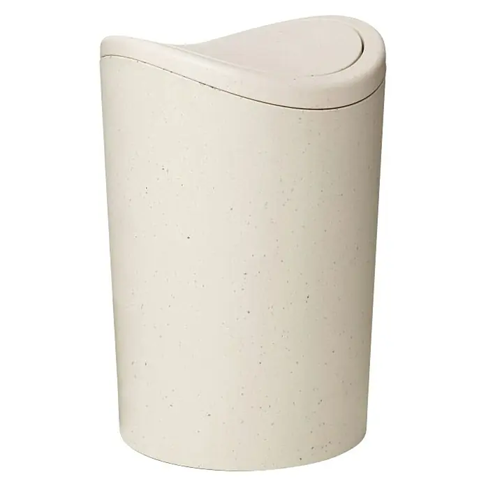Tatay Cubo de la basura STD - 6 l, Beige - Vista angular