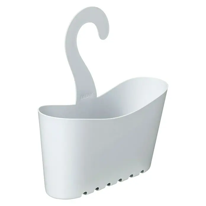 Tatay Standard Cesta de baño Multi - 0,9 x 25 x 28 cm, Blanco - Vista angular